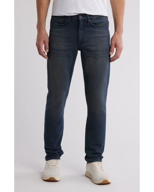 Rag & Bone Blue Fit 2 Loopback Slim Fit Jeans for men