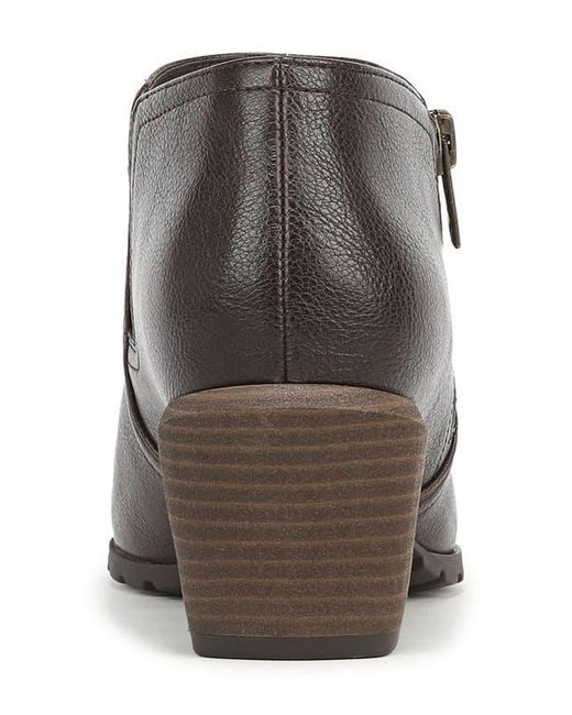 Vionic Brown Blaine Block Heel Bootie