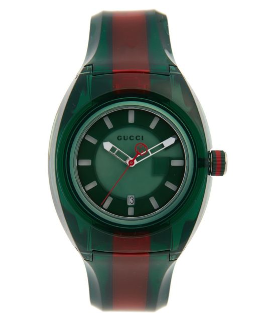 Gucci Sync Watch in Green for Men | Lyst