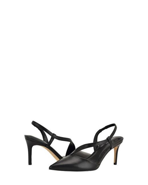 Calvin Klein Black Jistine Slingback Pump