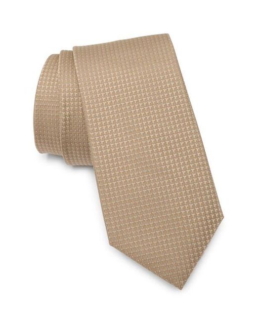 Calvin Klein Natural Alice Micro Solid Tie for men
