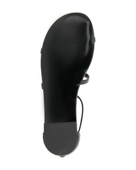BCBGeneration Black Paulee T-Strap Sandal