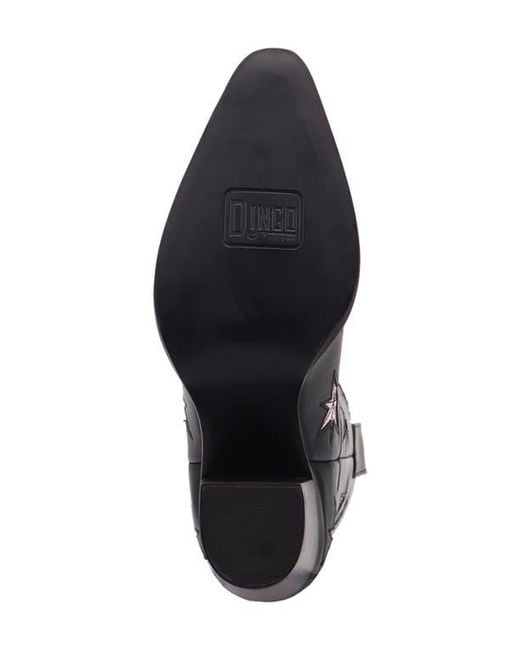 Dingo Black Starburst Western Boot