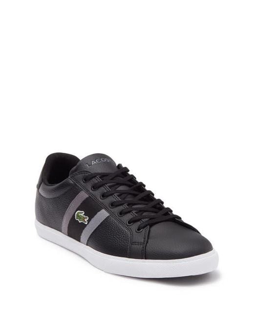 Lacoste Black Grad Vulc 120 Low Top Sneaker for men