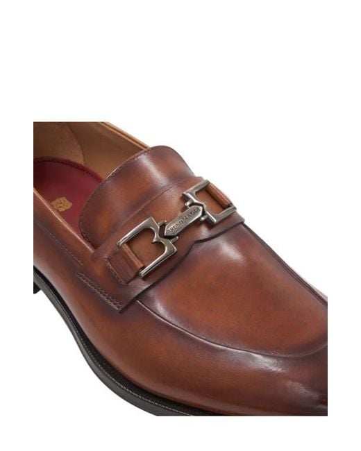 Bruno Magli Brown Maioco Bit Loafer for men