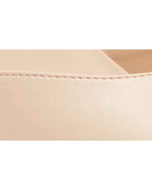Open Edit Natural Neesha Ankle Strap Pump