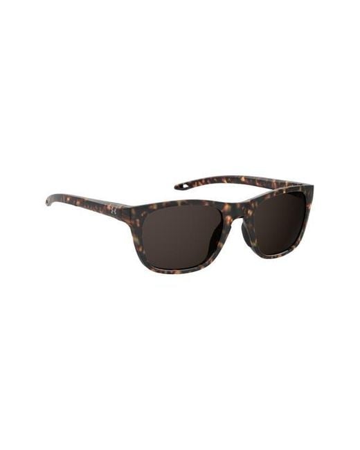 Under Armour Multicolor 55Mm Gradient Polarized Rectangular Sunglasses