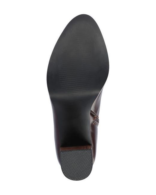Journee Collection Brown Romer Tru Comfort Platform Bootie