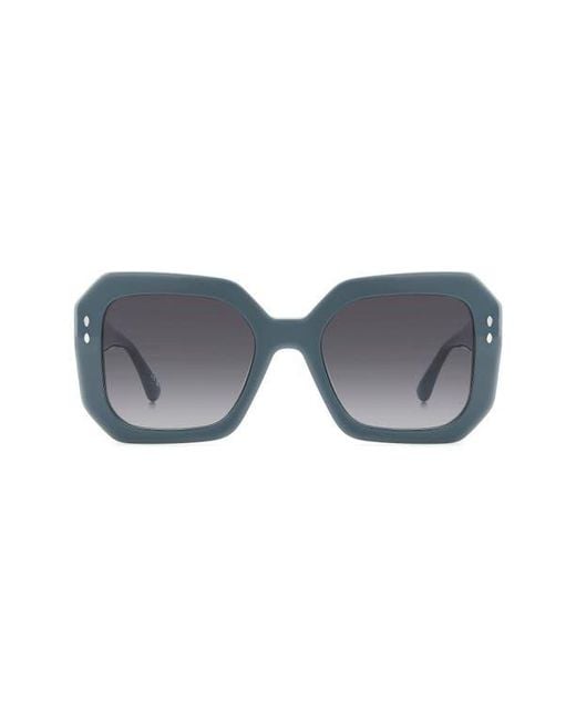 Isabel Marant Gray 53Mm Gradient Rectangular Sunglasses