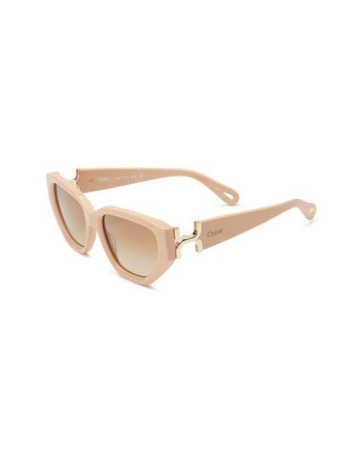 Chloé Multicolor Cat Eye Sunglasses