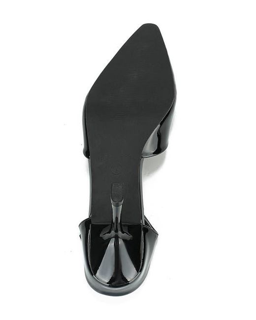 BERNESS Black Cesar Pointed Toe Pump