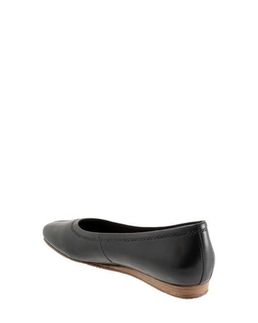Softwalk® Black Vera Cruz Flat