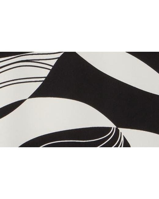 Love By Design Black Rhythm Short Sleeve Button-Up Shirt