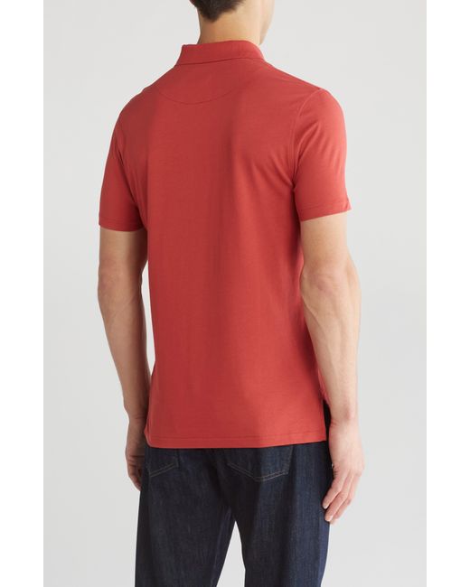 Rodd & Gunn Red Dalmore Sports Fit Knit Polo for men