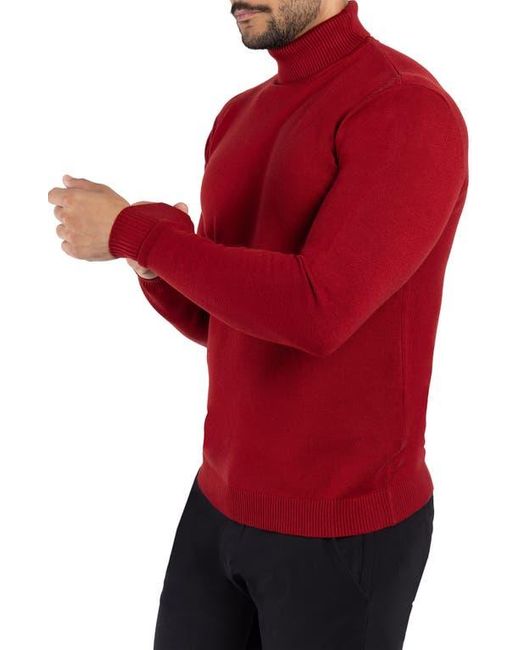 Xray Jeans Red Turtleneck Pullover Sweater for men