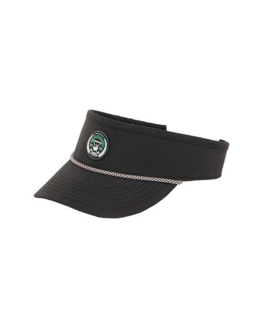 San Diego Hat Black Golf Snapback Visor for men