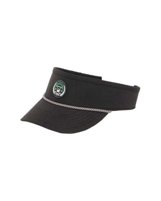 San Diego Hat Black Golf Snapback Visor for men