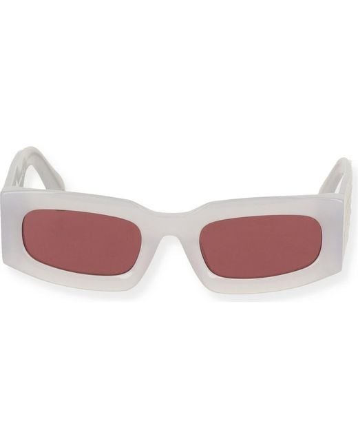 Off-White c/o Virgil Abloh Pink Cary 51Mm Rectangular Sunglasses for men