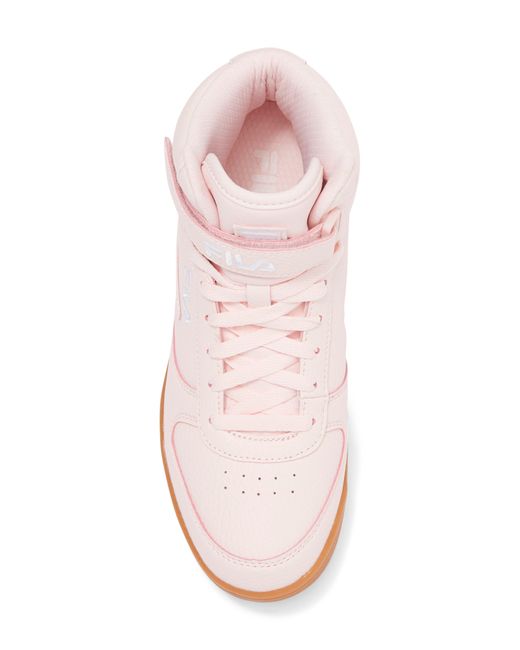 Fila A-high Gum High Top Sneaker in Pink | Lyst
