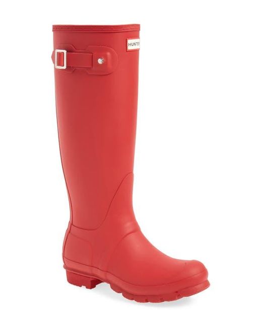 Hunter Red Original Tall Rain Boot