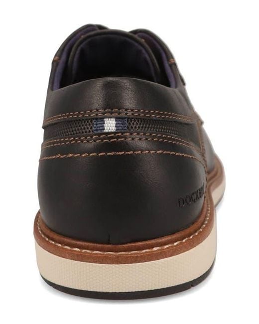 Dockers Black Halstead Derby for men