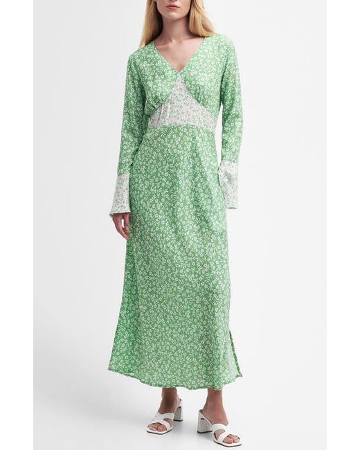 barbour green dress Barbour | Rutherglen Midi Dress