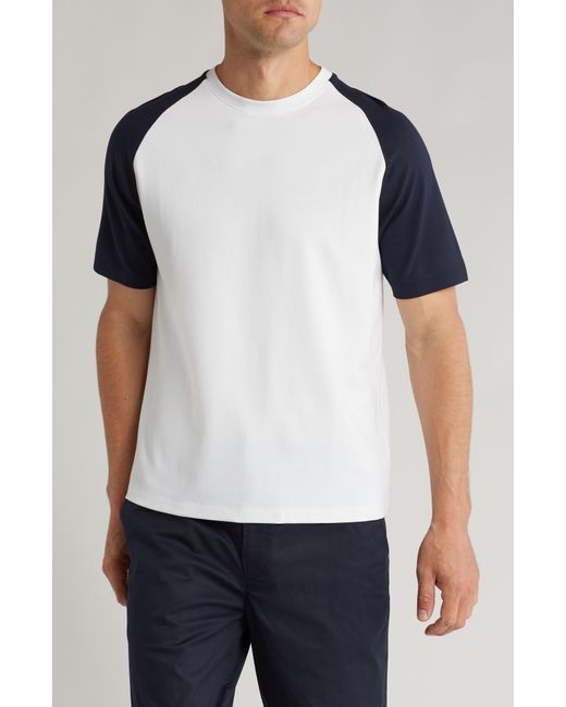 Theory White Cassius Athletic T-shirt for men