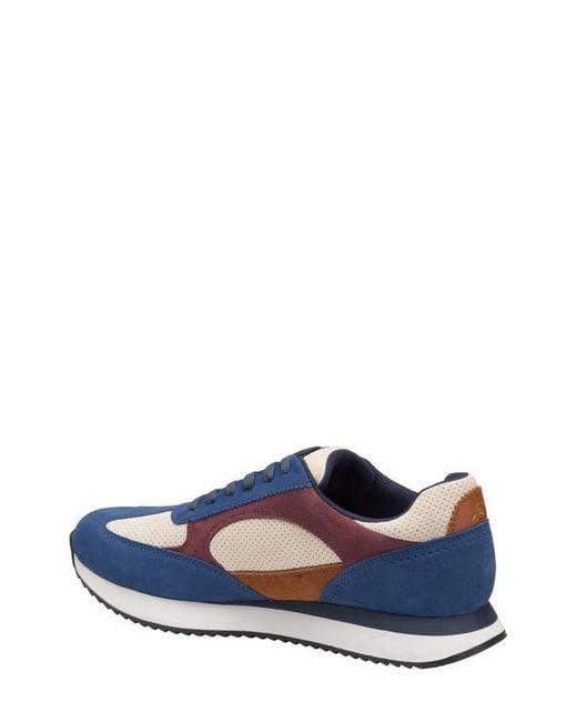 Johnston & Murphy Blue Chase Perforated Sneaker for men
