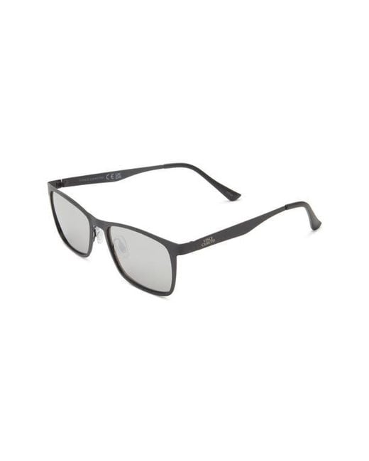 Vince Camuto Black 54Mm Rectangular Sunglasses for men