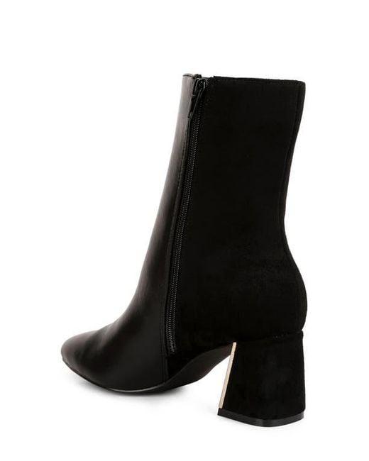 LONDON RAG Black Desire Bootie