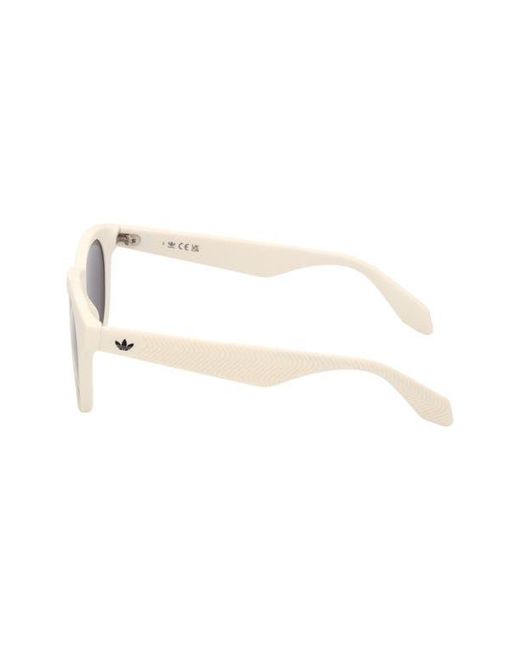 Adidas Gray Round Sunglasses for men