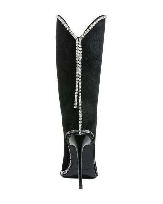 LONDON RAG Black Ashipa Western Boot