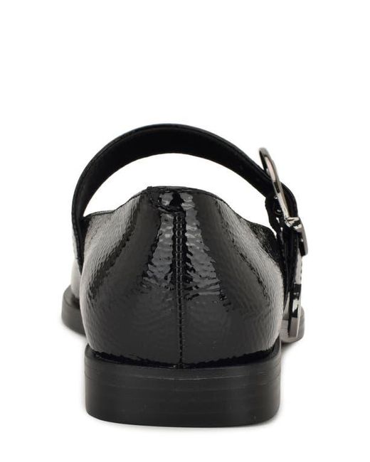 Nine West Black Katrel Mary Jane Flat