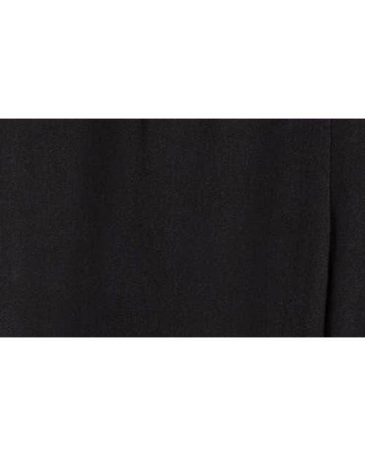 Longchamp Black Drawstring Jogger Pants