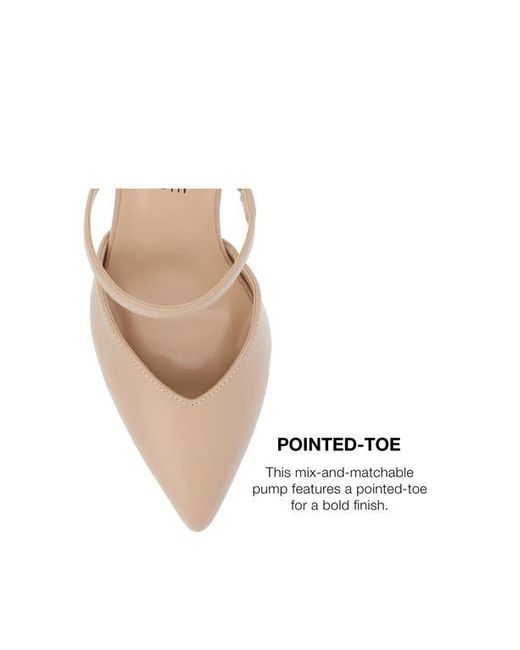 Journee Collection Yvon Supernatural Shades Pointed Toe Mule Pump