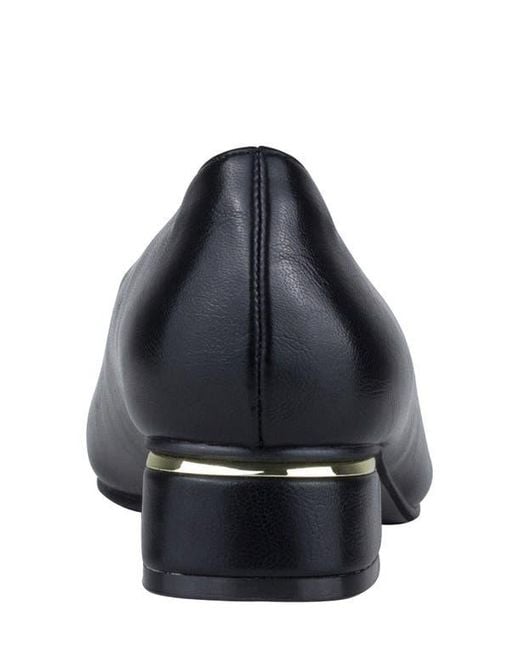Ninety Union Blue Eagle Tipped Square Toe Pump