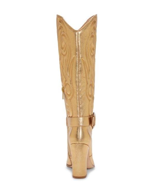 Vince Camuto Natural Western Boots