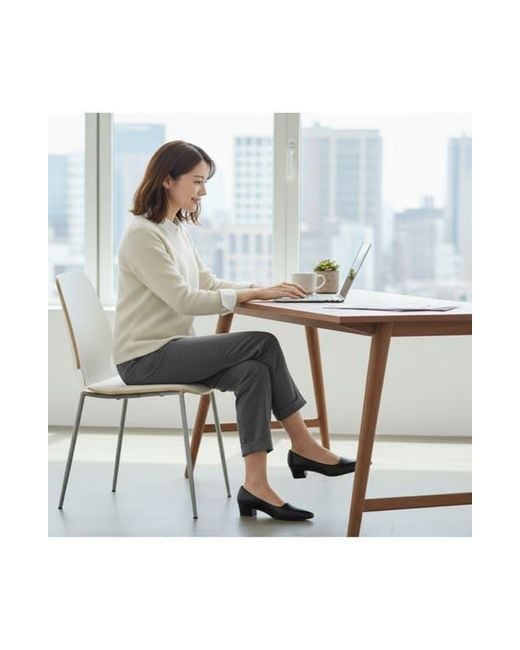 Easy Street Brown Astrid Pump