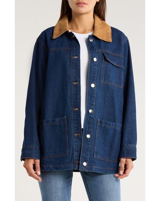 Vigoss Blue Western Denim Jacket
