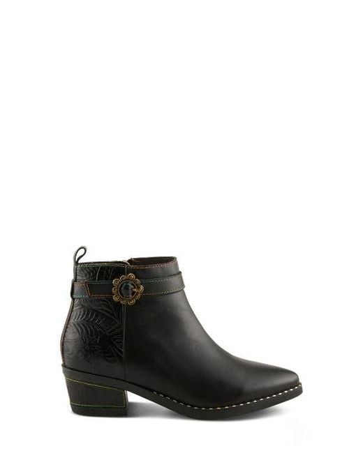 Spring Step Black Acree Bootie