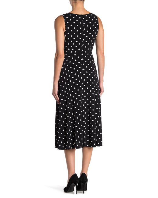 eliza j polka dot dress