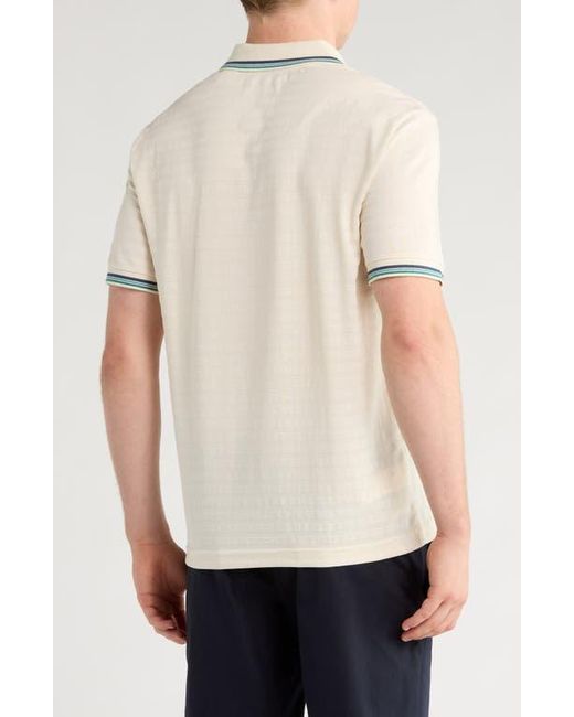 Original Penguin Natural Tipped Slub Polo for men
