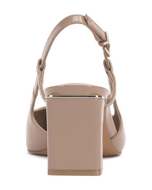 Vince Camuto Natural Haslie Slingback Sandal