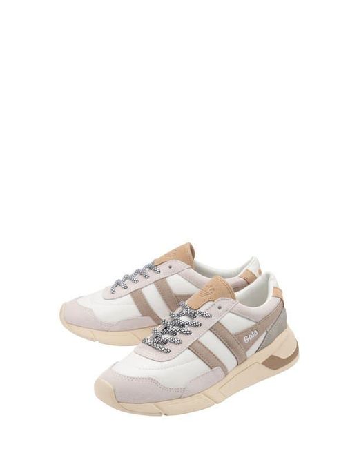 Gola White Eclipse Pure Low Top Sneaker