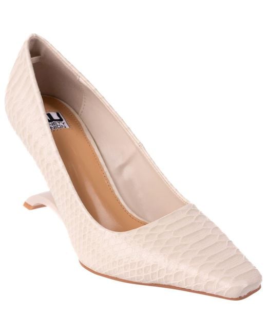 Ninety Union Natural Intense Snake Embossed Pump