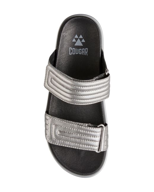 Cougar Shoes Metallic Nina Slide Sandal