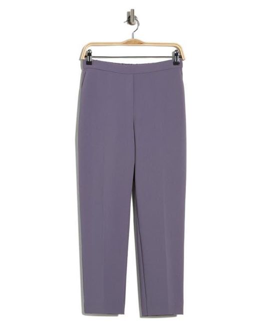 Theory Purple Treeca Pull-On Pants