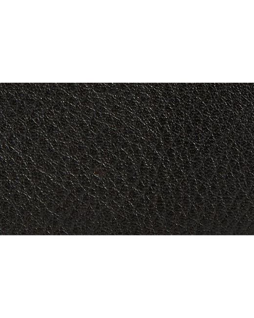 Cole Haan Black Butted Seam Leather Passcase for men