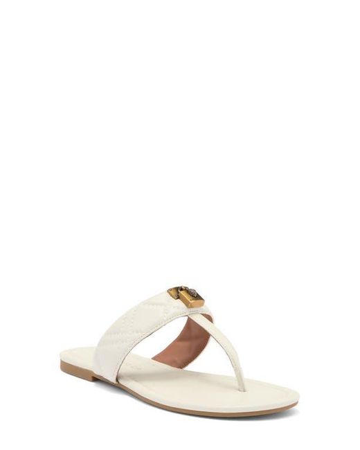 Kurt Geiger White T-Bar Sandal
