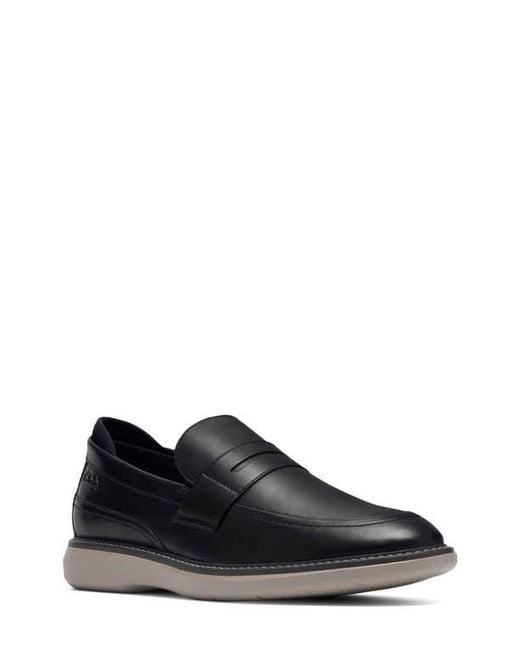 Clarks Black Brantin Loafer for men
